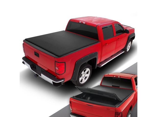 For 2005 To 2019 Nissan Frontier 5 Bed Fleetside Tri Fold Adjustable Soft Trunk Tonneau Cover 06 07 08 09 10 11 12 13 14 15 16 17 18 Newegg Com