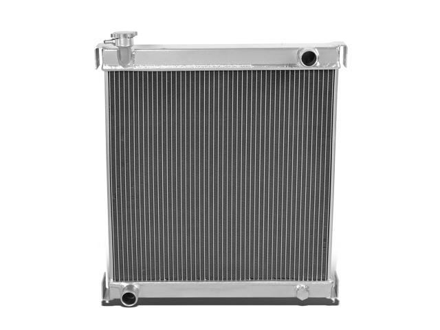 For 97-06 Jeep Wrangler MT (Manual Transmission) Full Aluminum 2-Row Racing  Radiator - TJ 98 99 00 01 02 03 04 05 