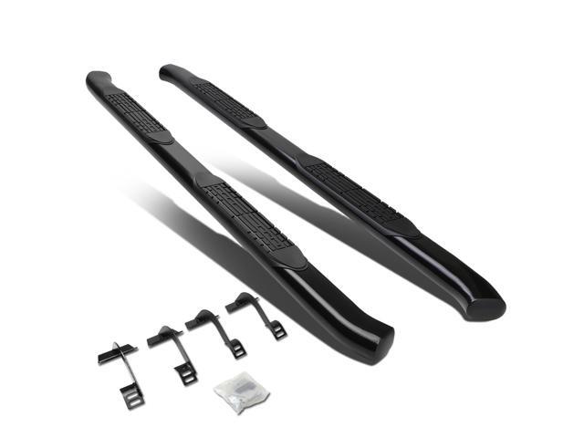 DNA Motoring STEPB-4C-003-BK For 2015 to 2020 Ford F150 F250 F350 Extended Super Cab Carbon Steel 4 Curved Side Step Nerf Bar... 