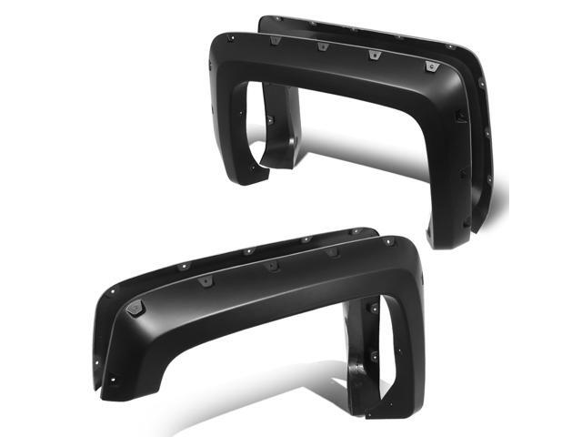 8 Fleetside Bed 14-18 4Pcs Pocket-Riveted Style Wheel Fender Flare Replacement for Chevy Silverado 2500HD 3500HD 6.5