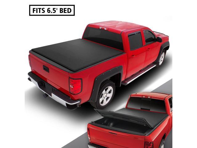 For 1980 To 1996 Ford F150 F250 6 5 Ft Long Bed Tri Fold Soft Top Tonneau Cover 81 82 83 84 85 86 87 88 89 90 91 92 93 94 95 Newegg Com