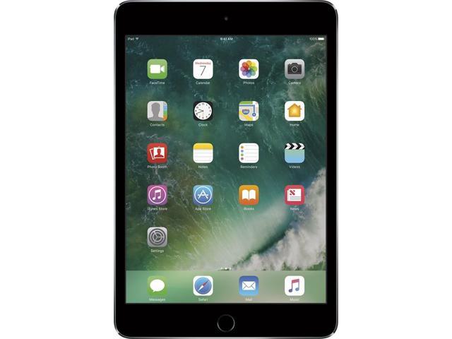 Apple Ipad Mini 4 Wi Fi 128gb Space Gray Model Mk9n2ll A Tablet Pc Newegg Com