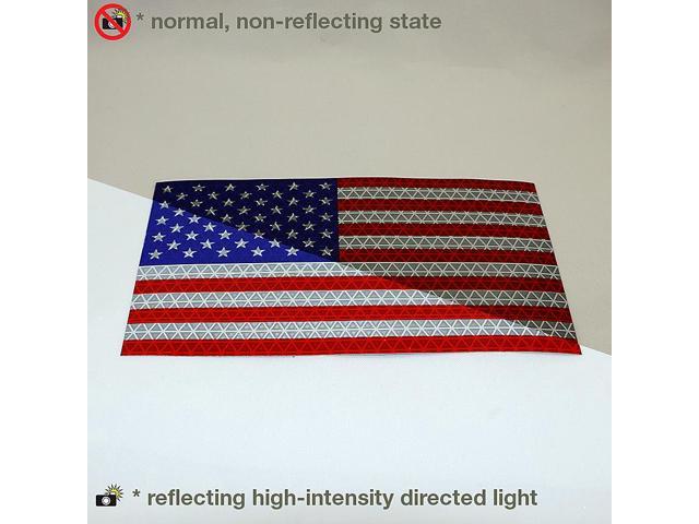 Oralite (Reflexite) American Flags Microprismatic Retroreflective