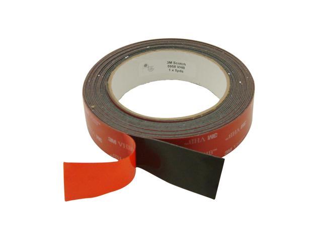 Black x 15 ft. 3M Scotch 5952 VHB Tape 1 in