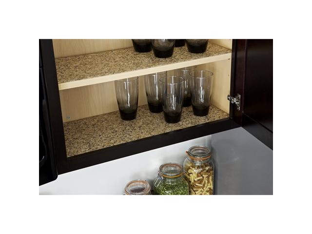 Duck Brand Smooth Top Shelf Liner, 20 x 6', Beige Granite