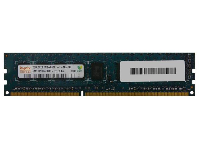 HMT125R7BFR8C-G7 Hynix 2GB PC3-8500 DDR3-1066MHz ECC Reg Memory Module *Pulled* 