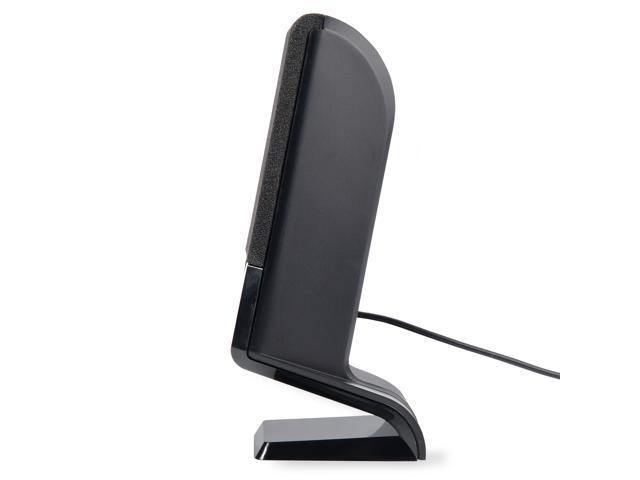 onn amplified stereo speakers