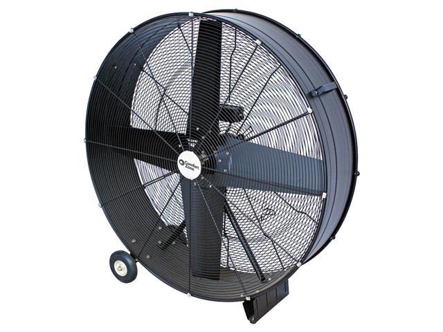 Comfort Zone CZMC24 2-Speed High-Velocity 24-inch Industrial Drum Fan