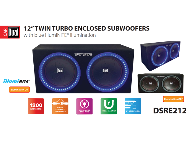 dual illuminite 12 subs