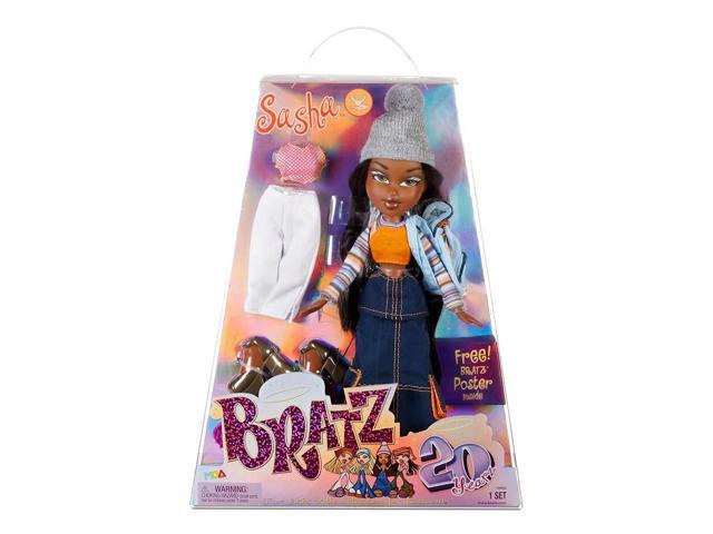 Photo 1 of bratz 20 yearz special anniversary edition original fashion doll sasha with accessories and holographic poster | collectible doll | for collector adults and kids of all ages