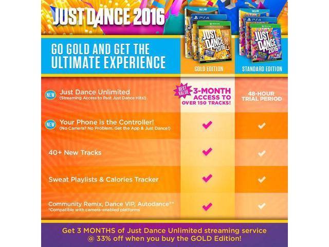 Ubisoft Just Dance 16 Gold Edition Nla Ubi Newegg Com