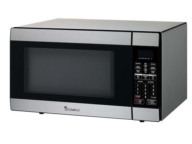 Magic Chef Mcd1811st 1 8 Cubic Ft 100 Watt Stainless Microwave Magic Chef Mcd1811st 1 8 Cubic Ft