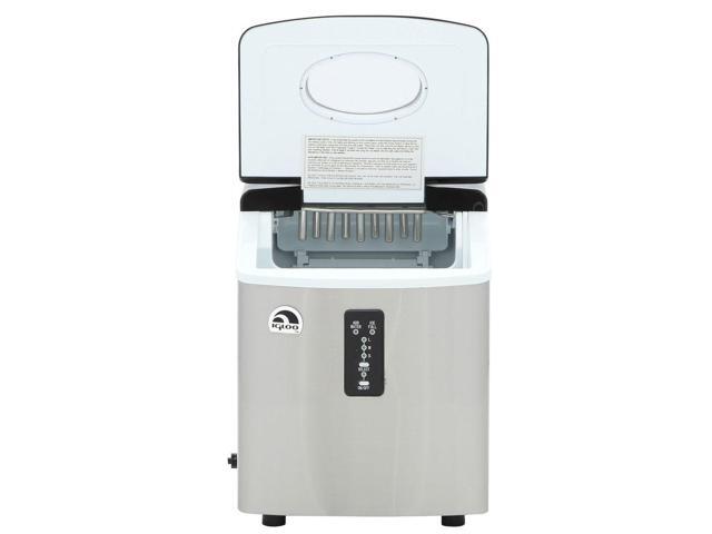 igloo countertop ice machine model ice103 in stainless steel