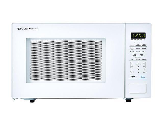 Sharp Zsmc1131cw 1 000w Countertop Microwave Oven 1 1 Cubic Foot