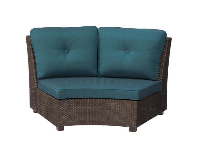 Hampton Bay Frs60557 C Torquay Wicker Armless Middle Outdoor