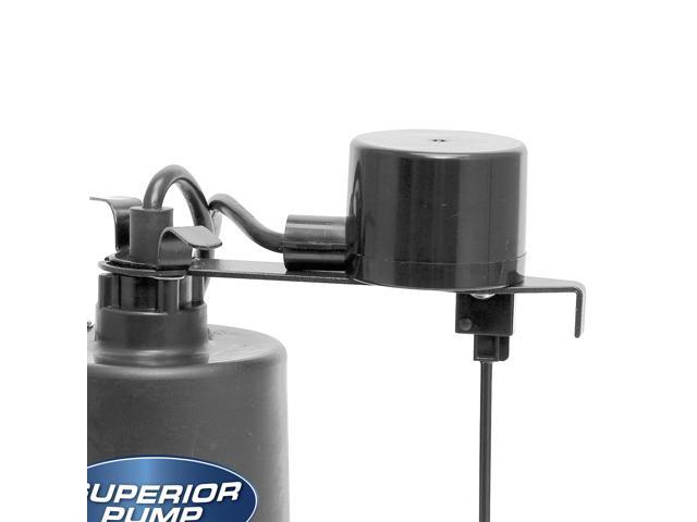 Superior Pump 92372 1//3 HP 1.5/" Discharge Float Switch Stainless Steel Sump Pump