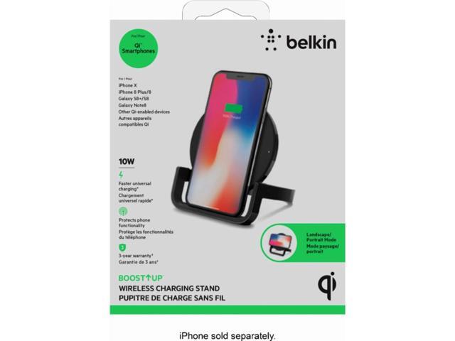 Refurbished: Belkin BOOST↑UP Wireless Charging Stand 10W for Apple,  Samsung, LG and Sony - AC Plug - Newegg.com