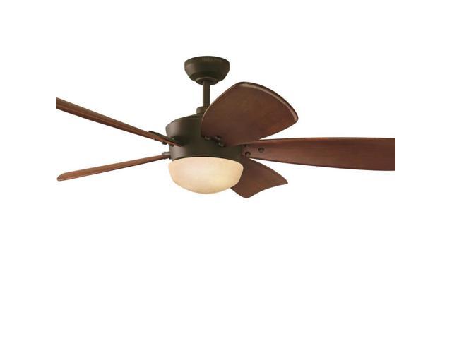 Used Acceptable Harbor Breeze 00581 Saratoga 60 Oil Rubbed Harbor Breeze 00581 Saratoga 60 Oil Rubbed Bronze Led Indoor Ceiling Fan With Light Kit