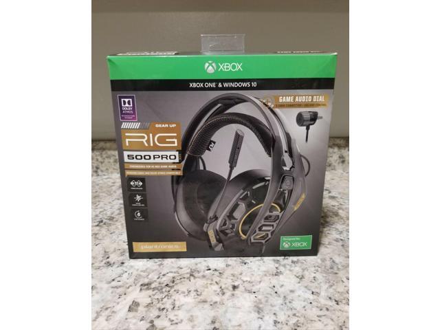 plantronics rig 500 pro hx wired dolby atmos gaming headset for xbox one