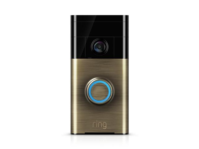 ring doorbell brass faceplate