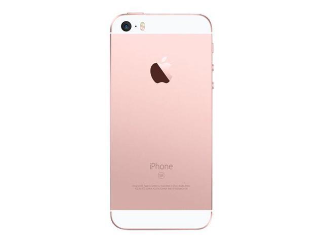 Refurbished Apple Iphone Se 32gb Rose Gold Lte Cellular Sprint Mp8t2ll A Newegg Com