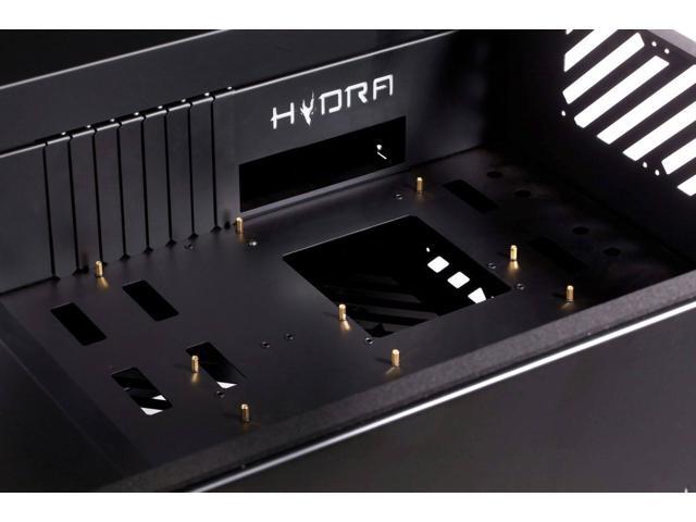 Hydra Desk Fully 1 5 Mm Aluminum E Atx Case With 8 Thick Fully 1 5 Mm Aluminum E Atx Desk Case