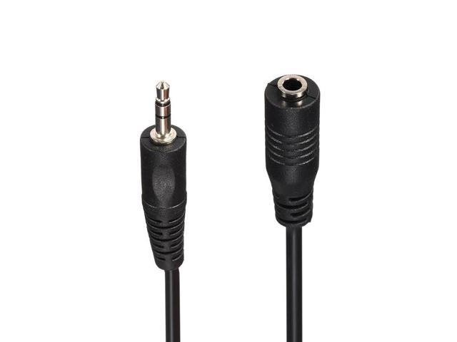 axGear 3.5mm Audio Aux Cable M/F Male to Female Extension Headset Jack Headphone Stereo Cable 10Ft 3M