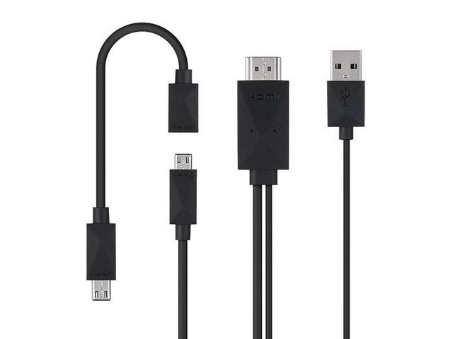 axGear USB MHL To HDMI Adapter MicroUSB to Converter Cable For Galaxy Note Tablet - Newegg.com