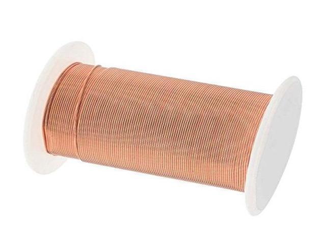 Tarnish Resistant Silver Color Copper Wire 24 Gauge 30 Yards 27.4 Meters