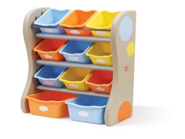 step2 fun time room organizer and toy storage