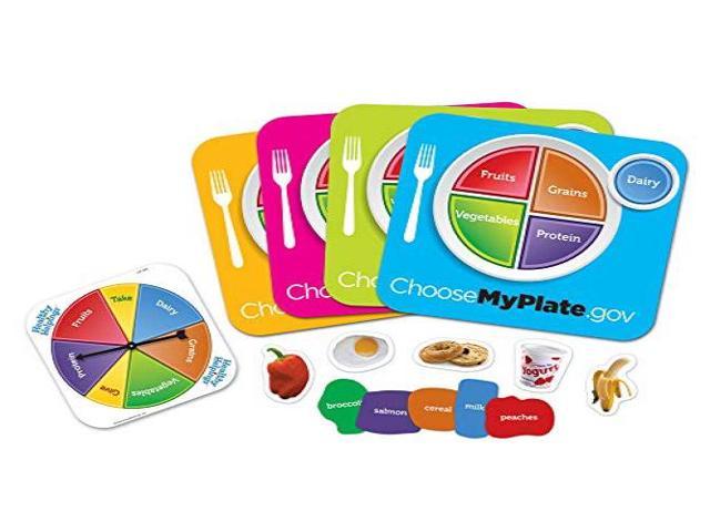 Learning Resources Ler2395 Healthy Helpings A Myplate Game