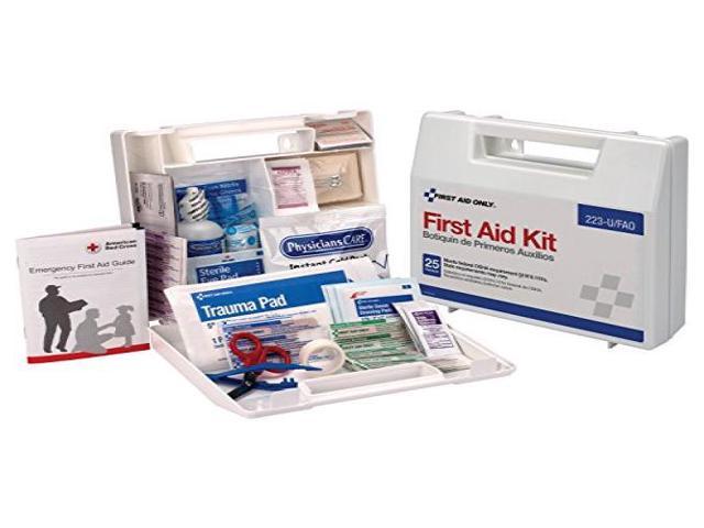 25-Person Bulk First Aid Kit w/ Dividers - Newegg.com