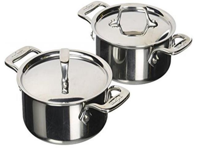 All-Clad All-Clad One Mini Cocotte w/ Lid 0.5 qt Stainless Steel Brand New Sealed Tags 