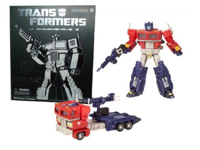 transformers universe 25th anniversary gi series deluxe box set optimus prime