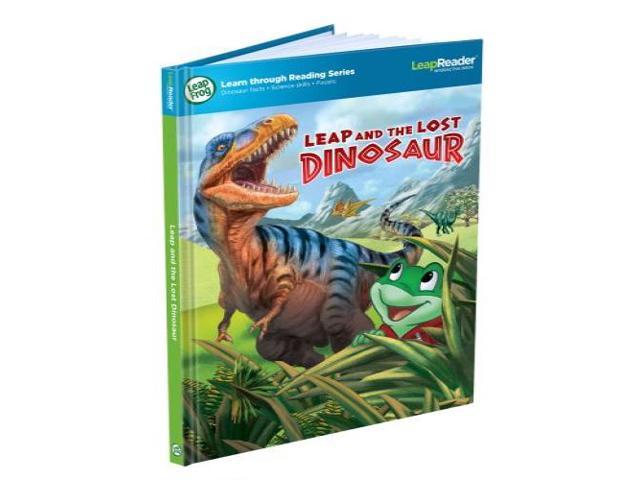 LeapFrog LeapReader Book Leap and the Lost Dinosaur/ with dino card set include