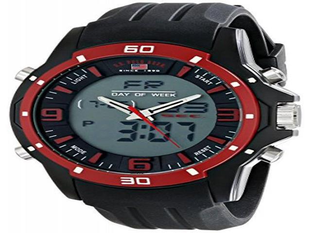 us polo analog digital watch