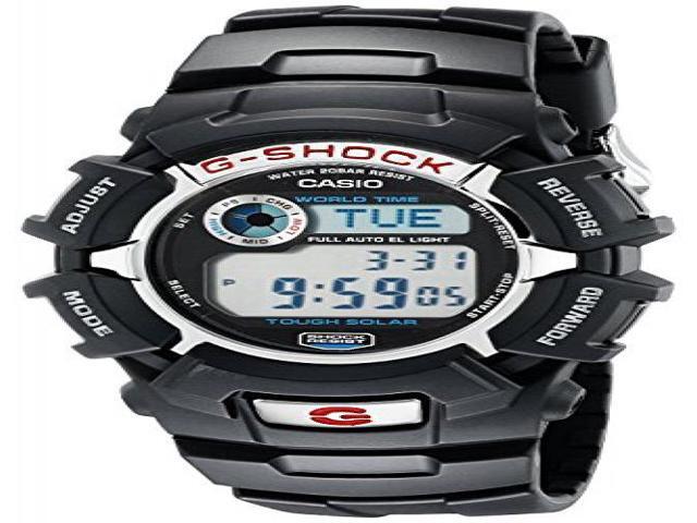 casio chronograph black