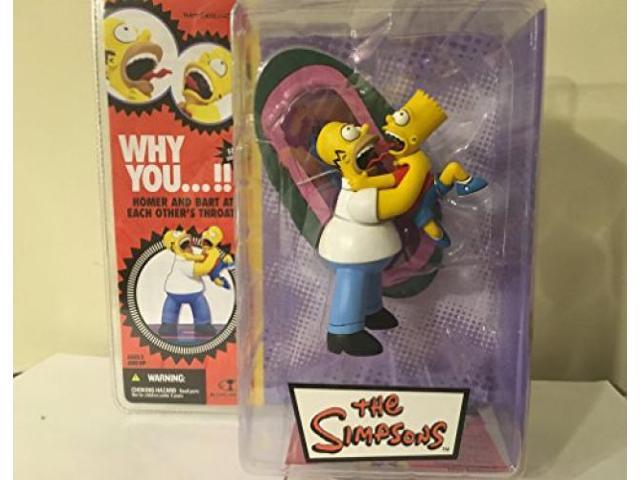 Bart Simpson Solar Power Figure The Simpsons Springfield Hero Decor in Gift Box