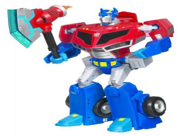 Transformers Animated Supreme Rollout Command Optimus Prime 