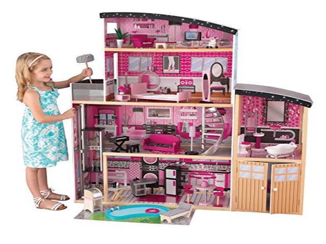 kidkraft glamorous sparkle mansion