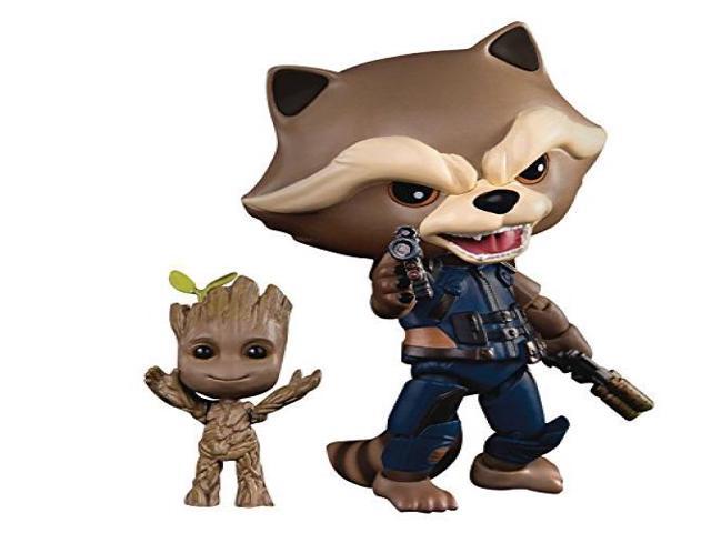 rocket and groot figure