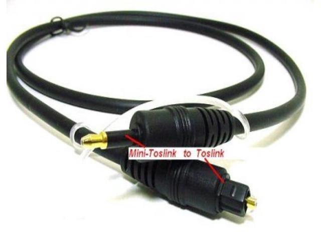 Monoprice 101558 12-Feet Optical Toslink to Mini Toslink M/M 5.0mm OD Molded Cable 