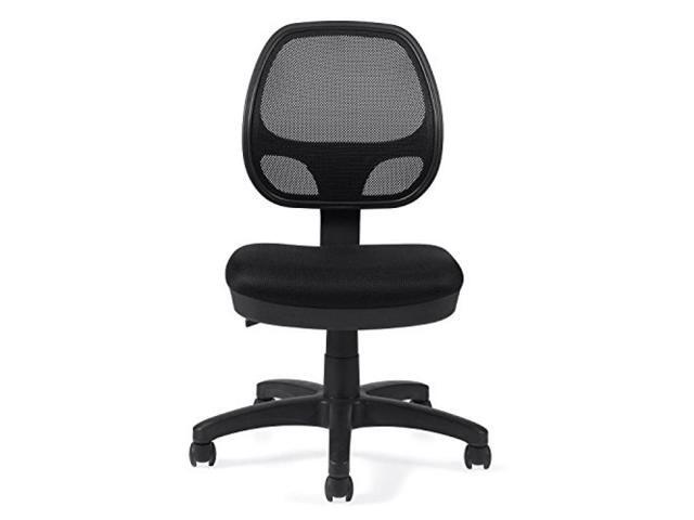 Mesh Desk Chair 11642b Armless Office Newegg Com