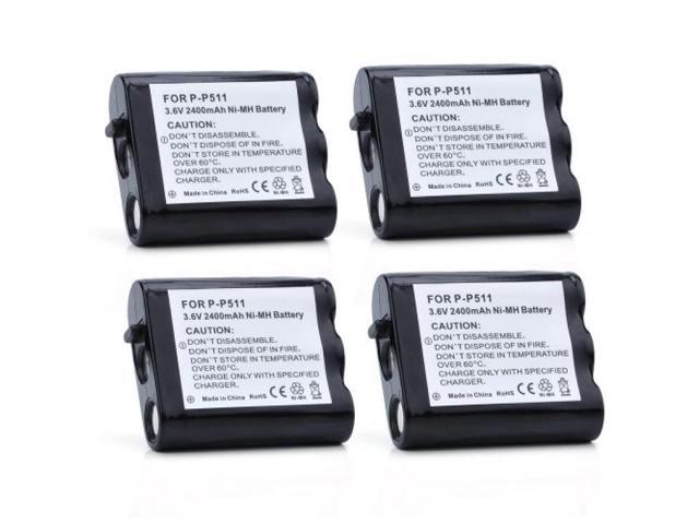 Ni-CD 850mAh TYPE 24 Cordless Phone Battery Replacement For PANASONIC P-P511 Panasonic N4HKGMA00001 Cordless Phone Battery 3.6 Volt