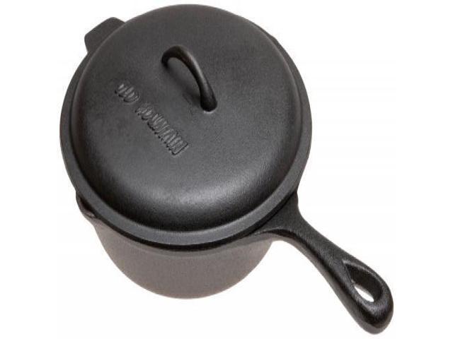 Old Mountain Pre Seasoned 10109 3 Quart Deep Fry Skillet with 