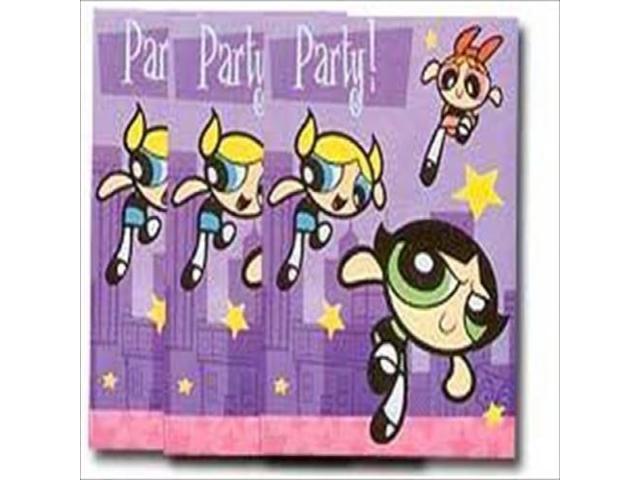 Designware Powerpuff Girls Invitations w/ Env. (8ct) - Newegg.com