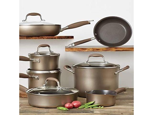 Anolon Advanced Umber 1 qt Open Saucepan