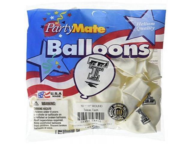 Pioneer Balloon Company 10 Count Smu Latex Balloon Multicolor 11