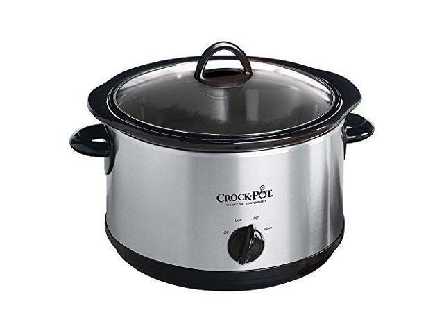 Sunbeam Rival Cooker Slow Man Round 4.5Qt Ss SCR450-S