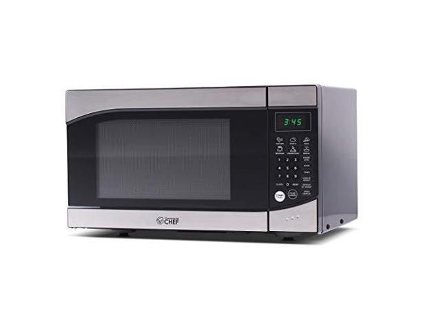 Countertop 0 9 Cubic Feet Microwave Oven 900 Watt Stainless